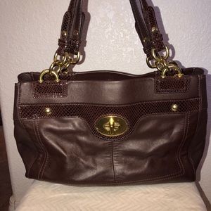 Brown Coach purse